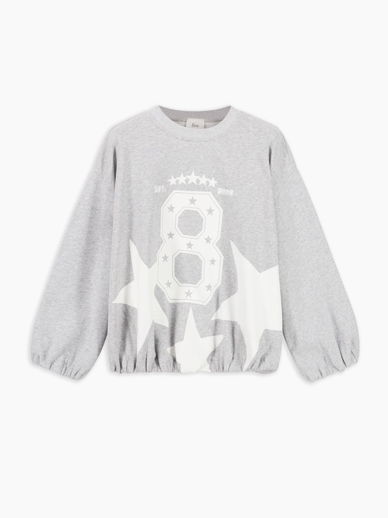 Desiree Felpa Grigio Perla Mel. donna 8pm - 2