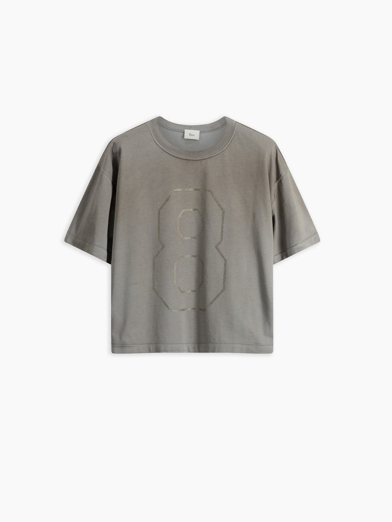 Clotilde T-shirt Grigio donna 8pm - 2