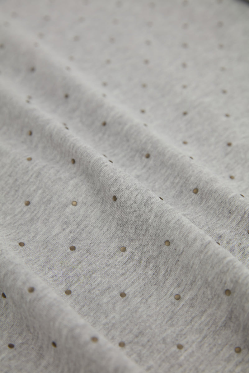 Rania T-shirt Grigio Perla Mel. donna 8pm - 4