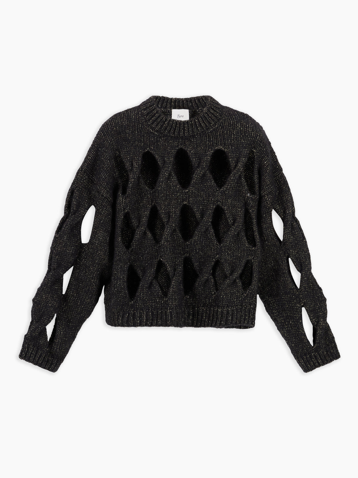 Delphine Maglia Nero donna 8pm - 2