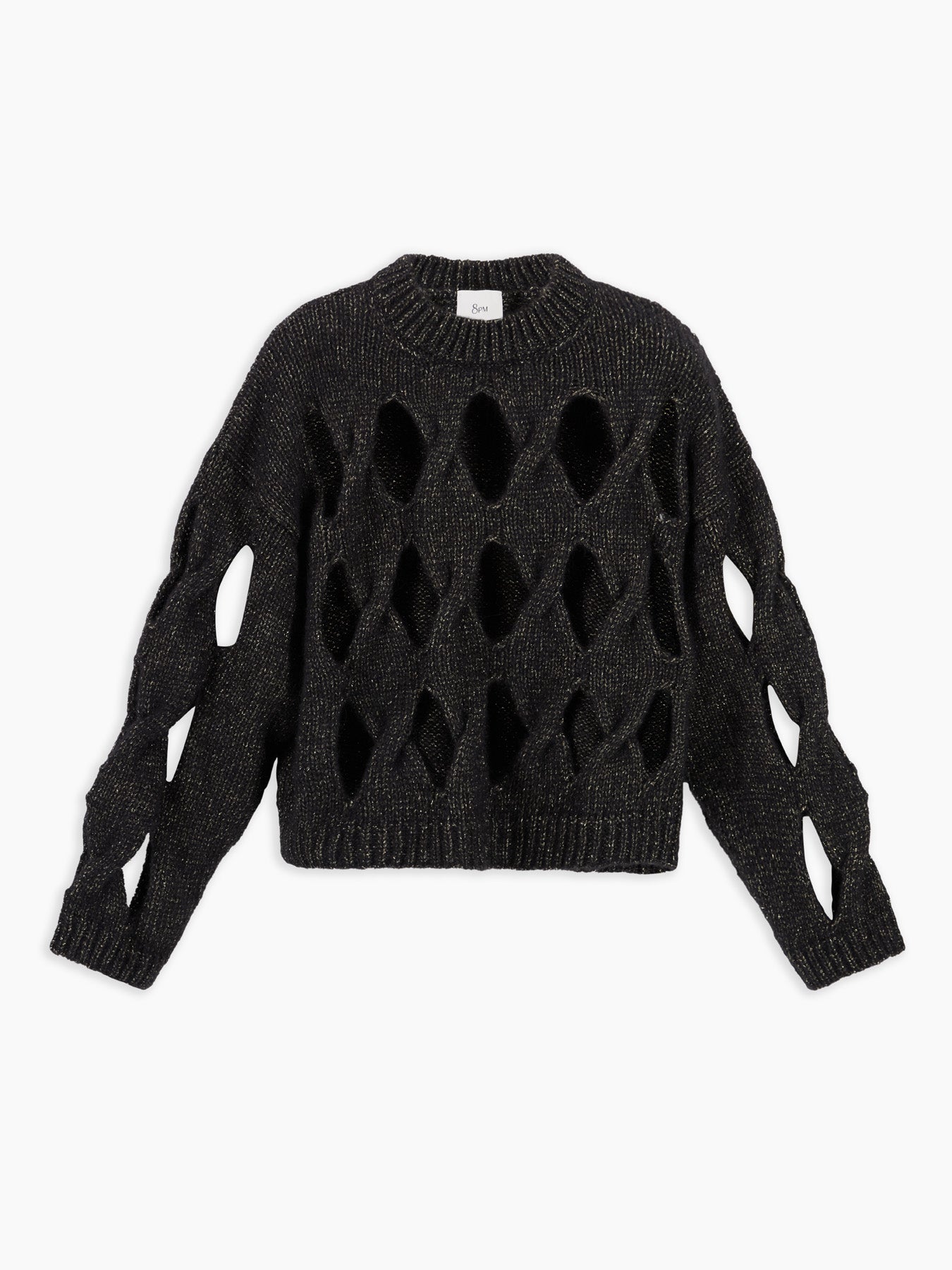 Delphine Maglia Nero donna 8pm - 2