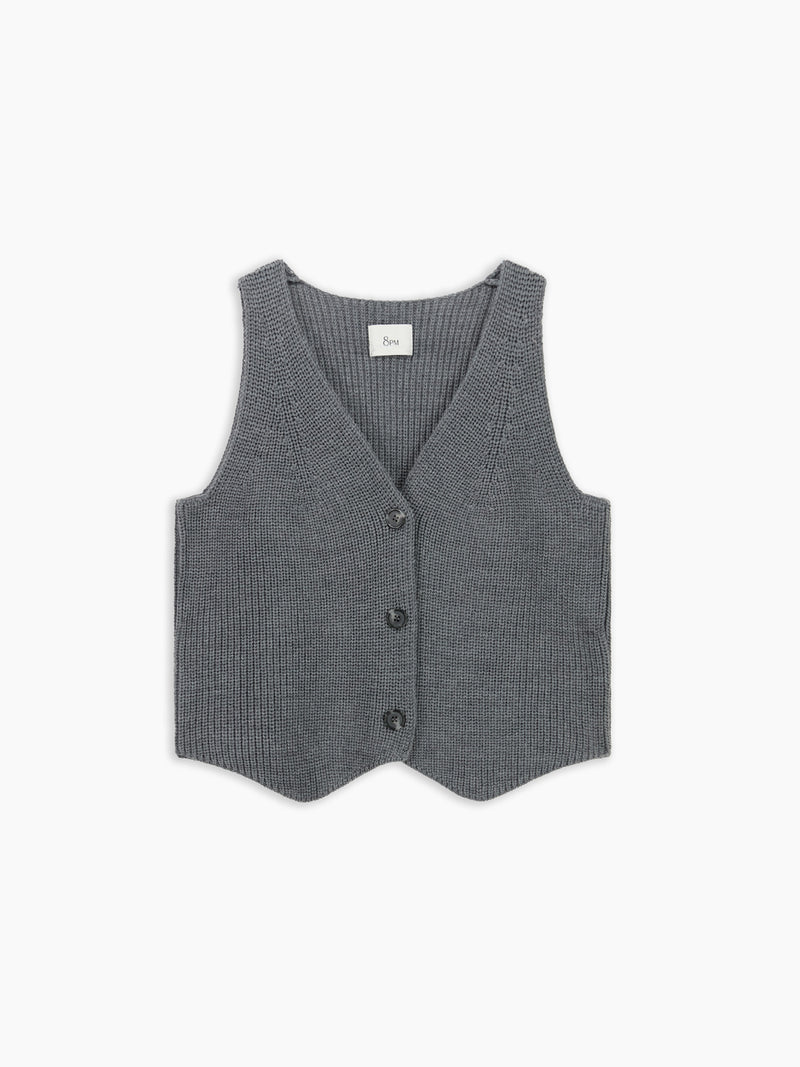 Celestine Gilet Grigio Mel.med. donna 8pm - 2