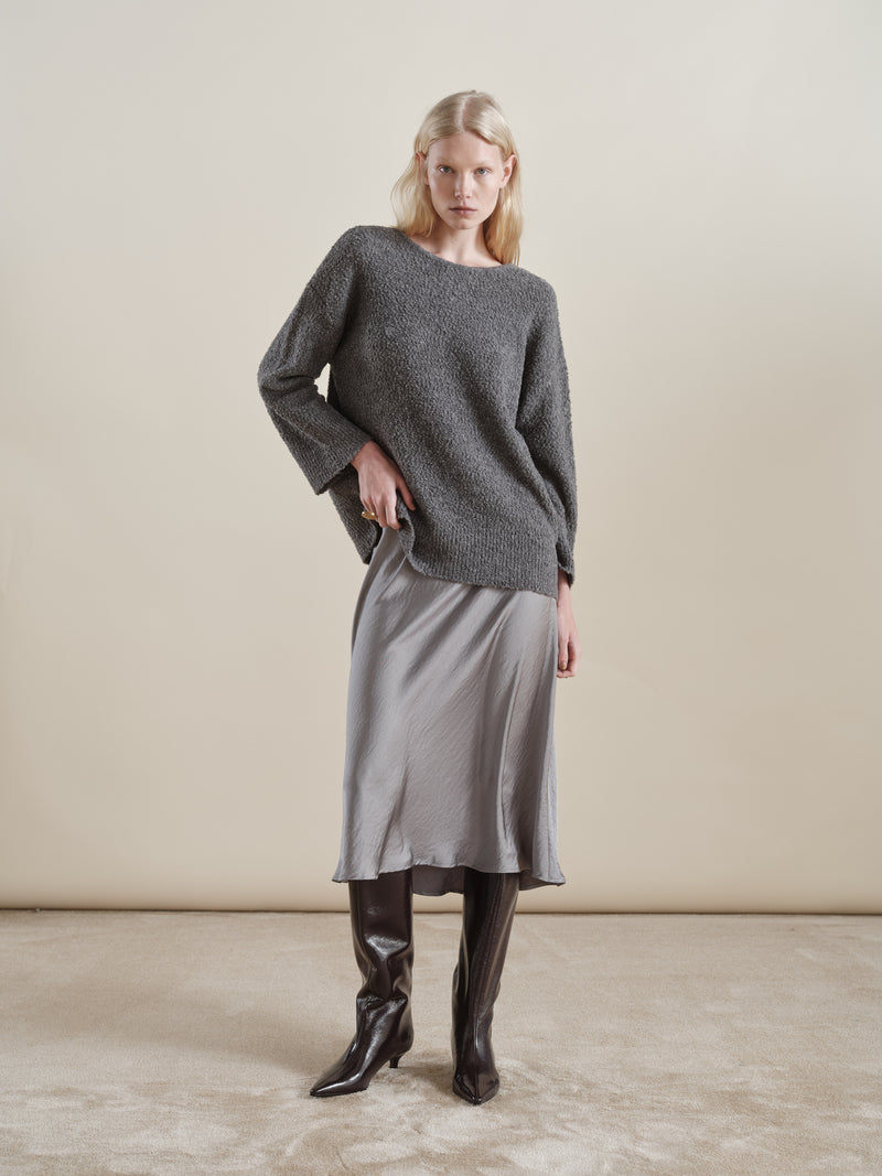 Lilibet Gonna Grigio Chiaro donna 8pm - 1