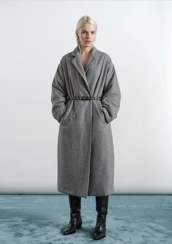 Penelope Cappotto Grigio Mel.chia. donna 8pm - 1