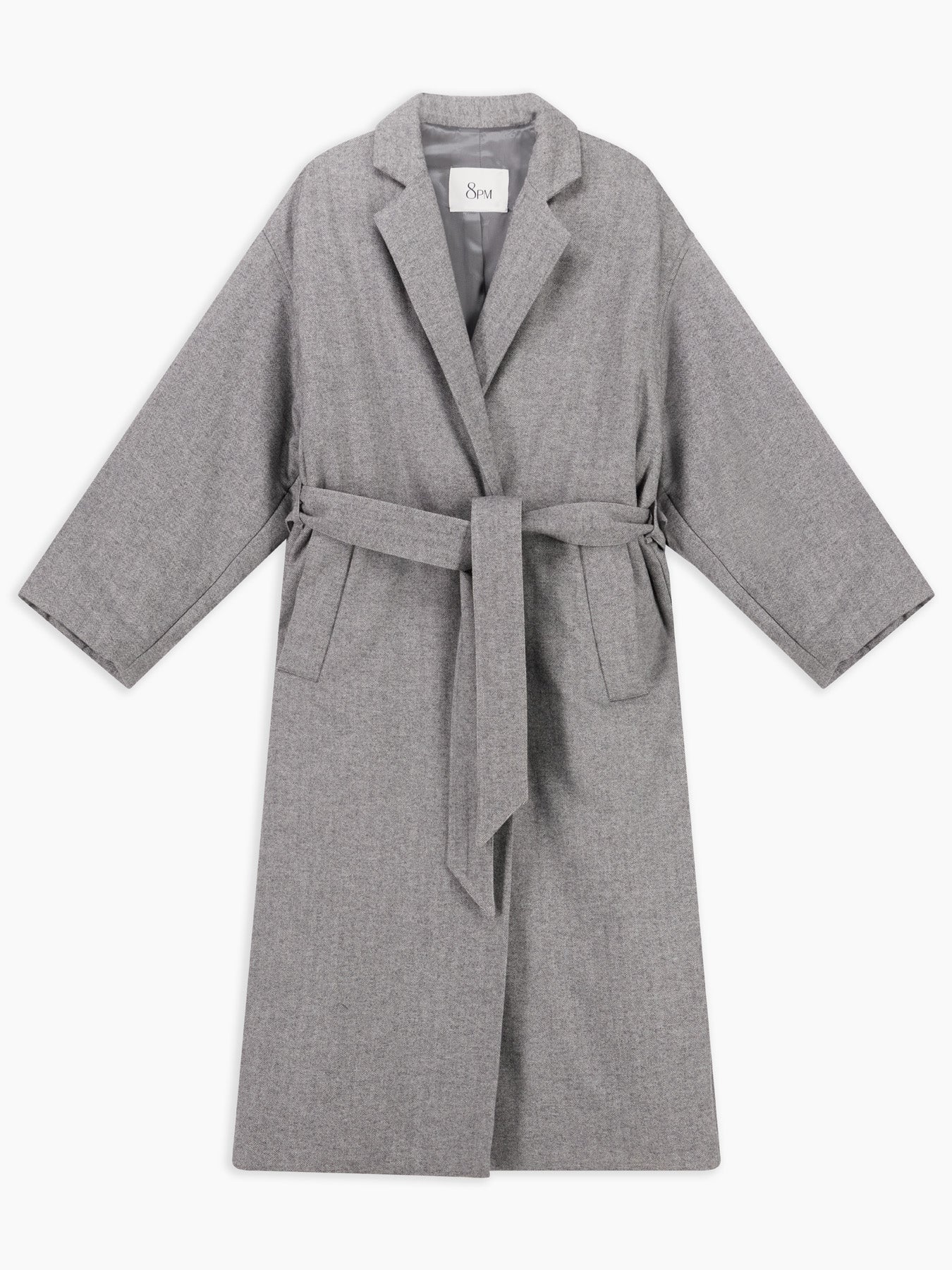 Penelope Cappotto Grigio Mel.chia. donna 8pm - 2