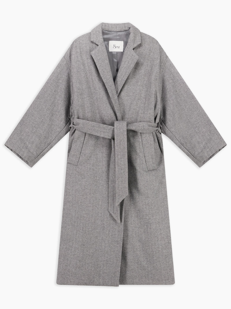 Penelope Cappotto Grigio Mel.chia. donna 8pm - 2
