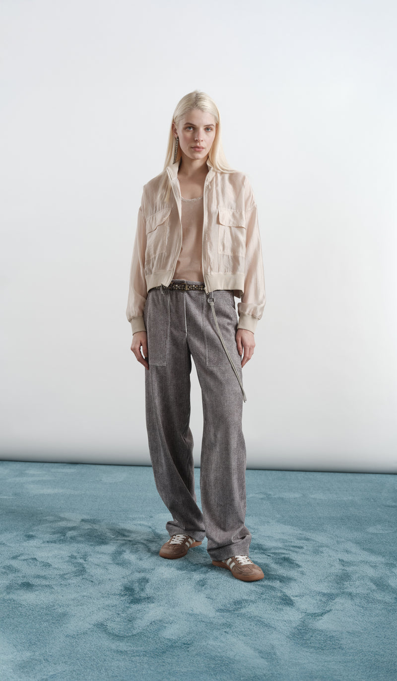 Stephanie Bomber Off White women 8pm - 1