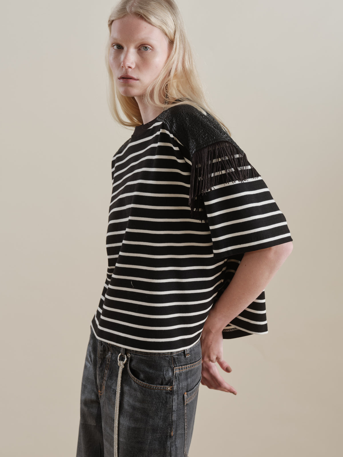 Octavia T-shirt Nero donna 8pm - 1