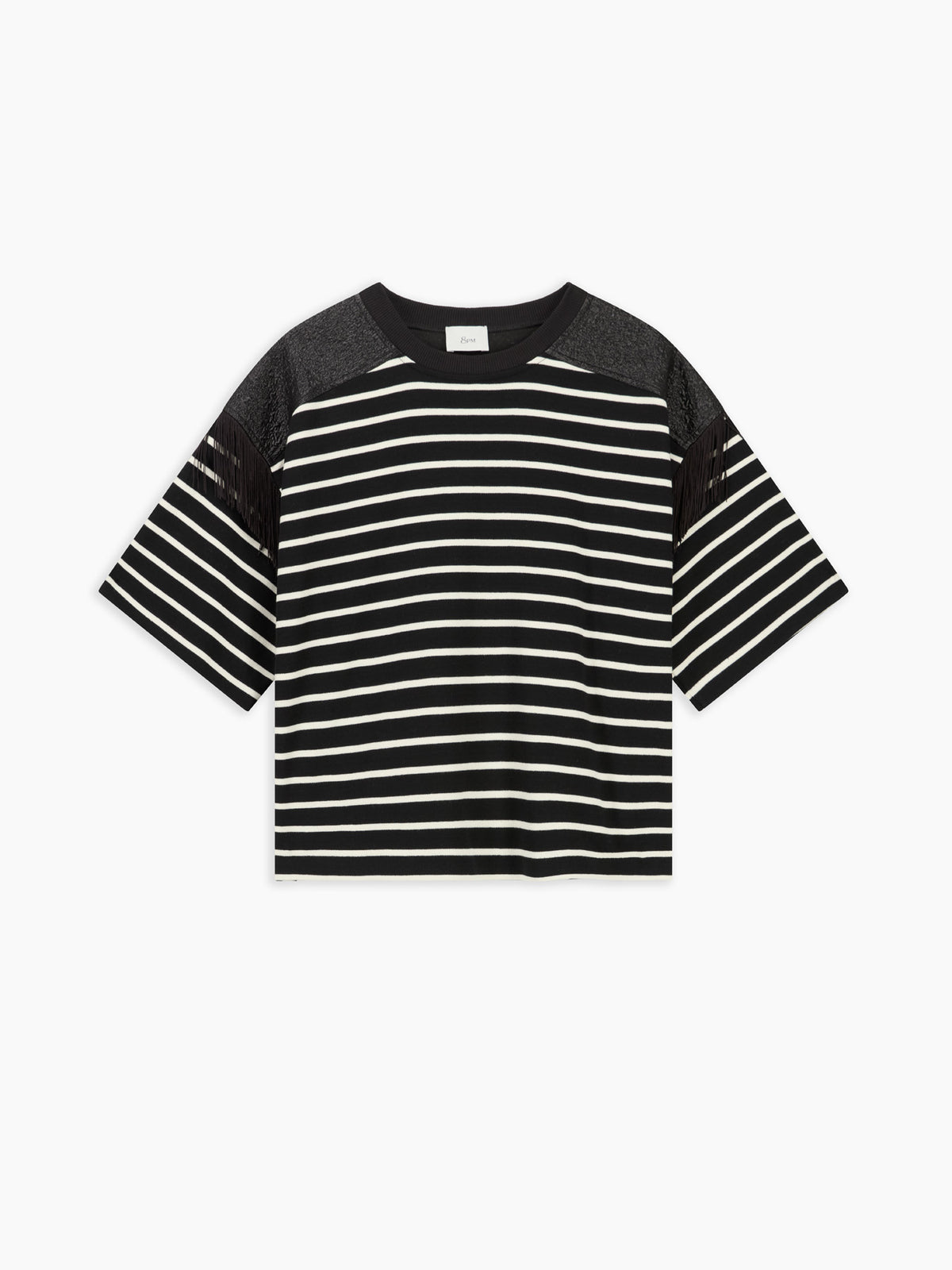 Octavia T-shirt Nero donna 8pm - 2