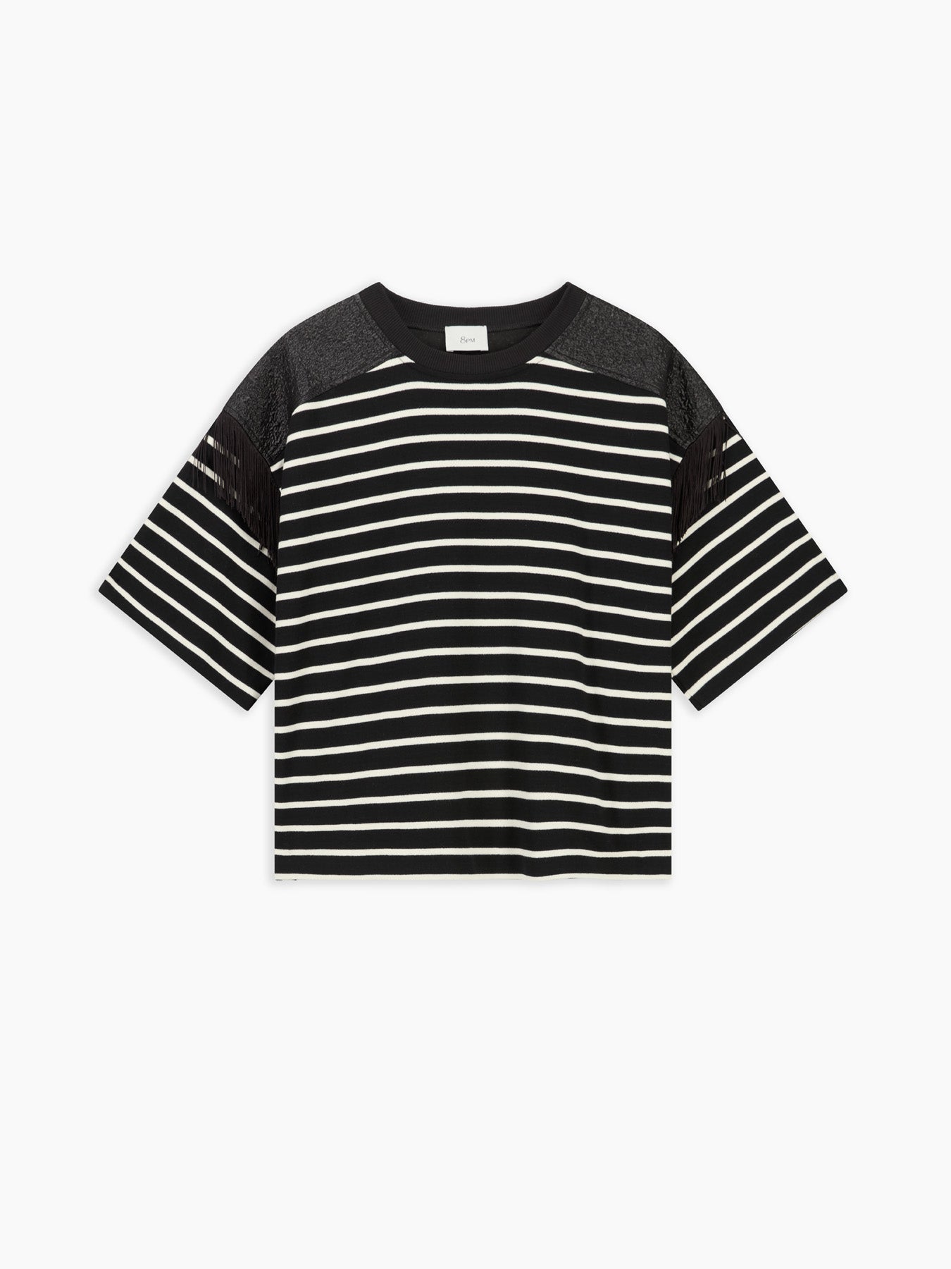 Octavia T-shirt Nero donna 8pm - 2