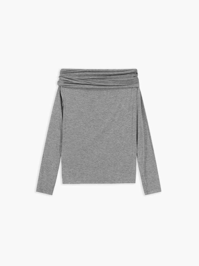 Ophelia T-shirt Grigio Mel.chia. donna 8pm - 3