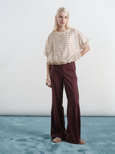 Marigold-b Pantalone Borgogna - XS