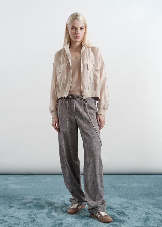 Sarah Pantalone Grigio donna 8pm - 1