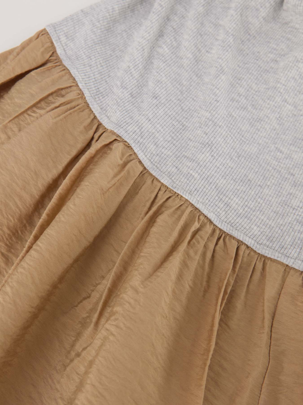 Macao Abito Grigio Perla Mel-cammello donna 8pm - 5