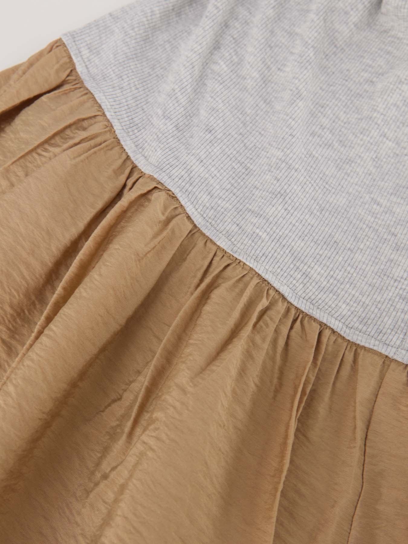 Macao Abito Grigio Perla Mel-cammello donna 8pm - 5