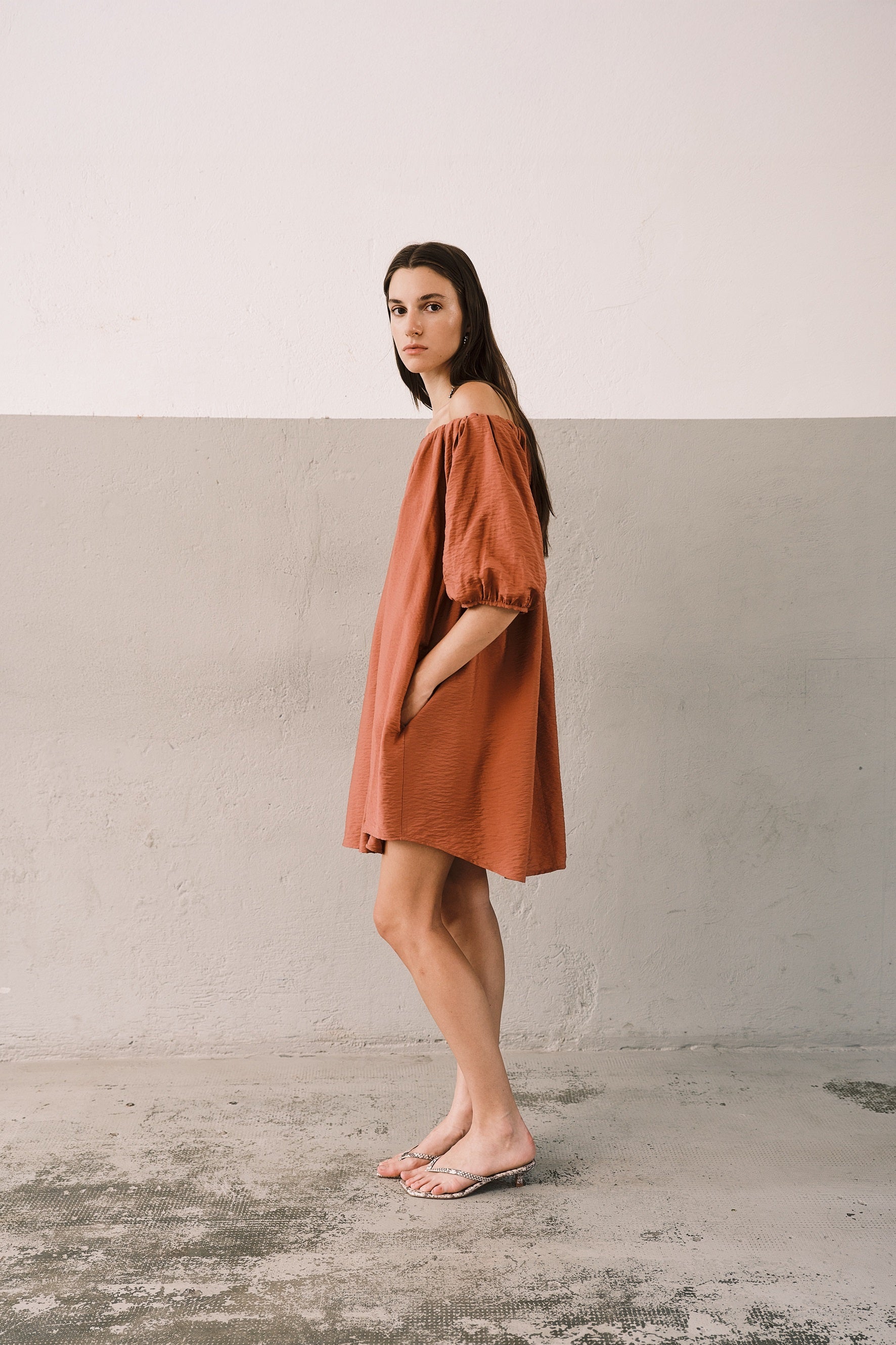 Pienza Abito Pepe Rosa donna 8pm - 1