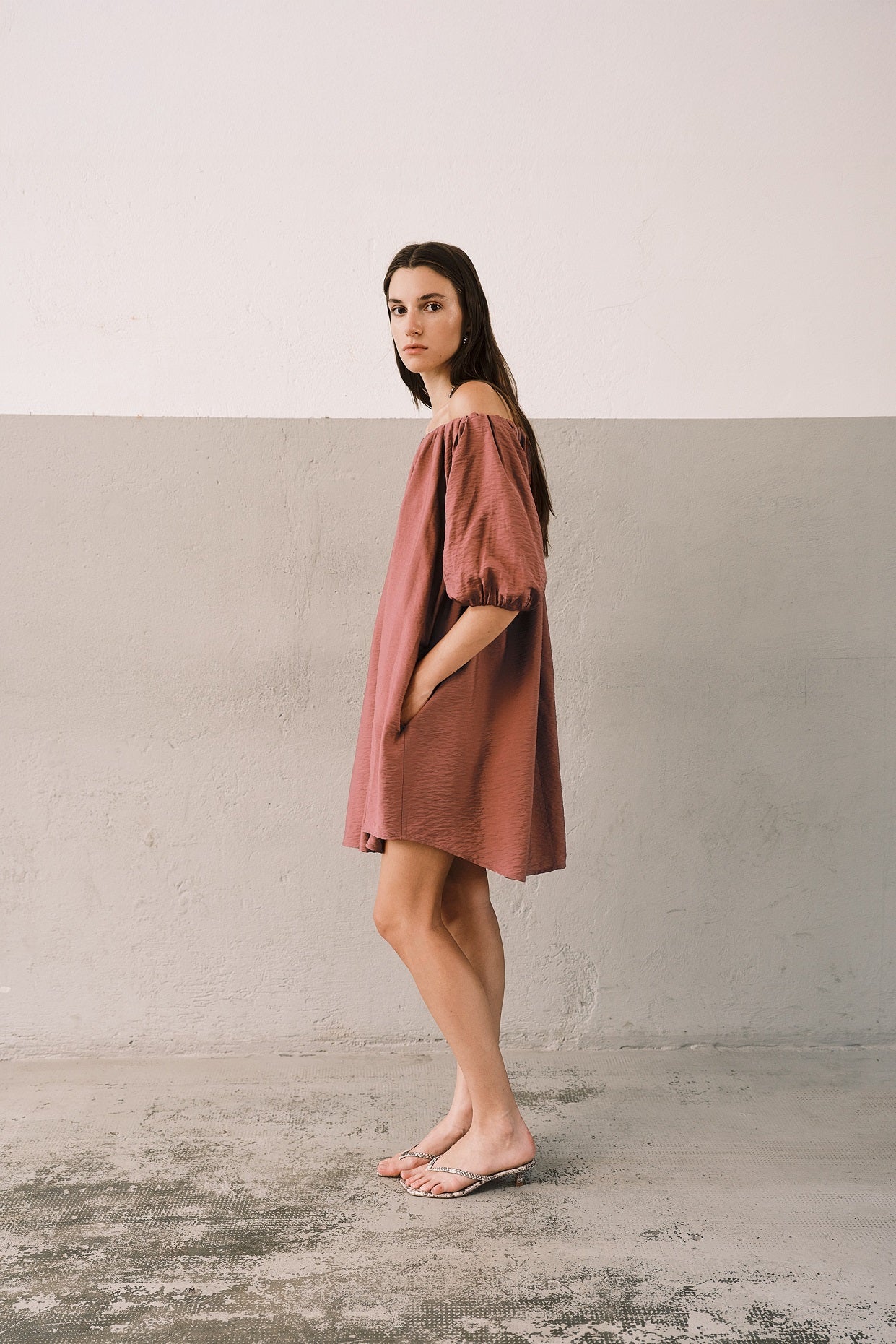 Pienza Pink Pepper Dress women 8pm - 1