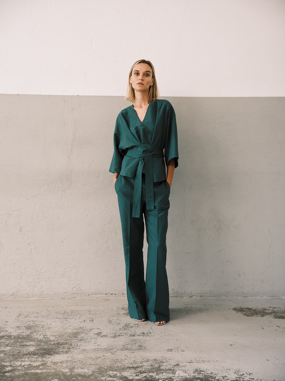 Buenos Aires Forest Blouse women 8pm - 1