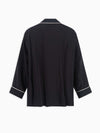 Atene Camicia Nero donna 8pm - 4