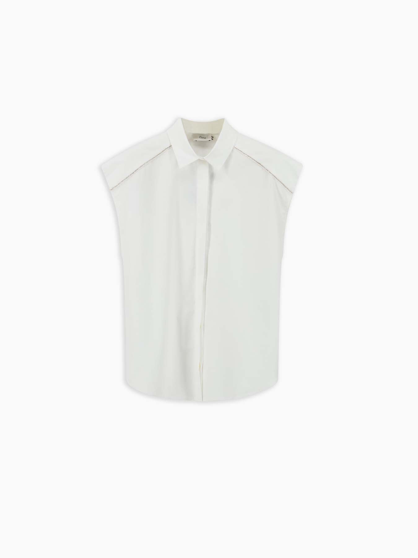 Londra Camicia Bianco Ottico donna 8pm - 2