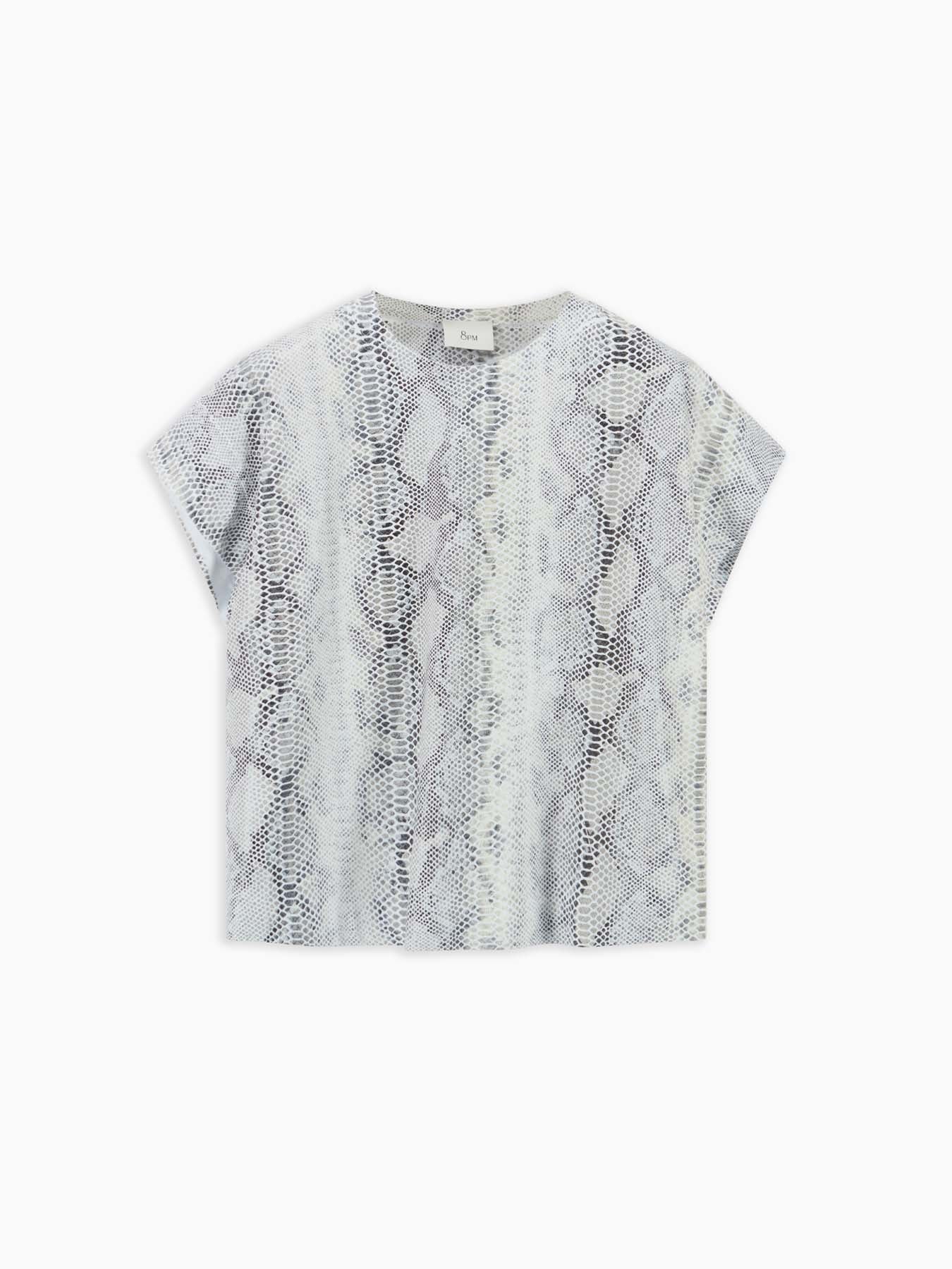 Nairobi Top Bianco Ottico women 8pm - 2