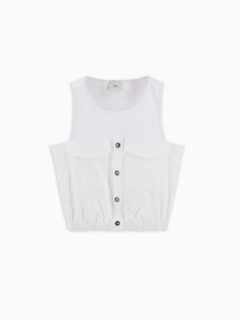 Adelaide Top Bianco Ottico donna 8pm - 2