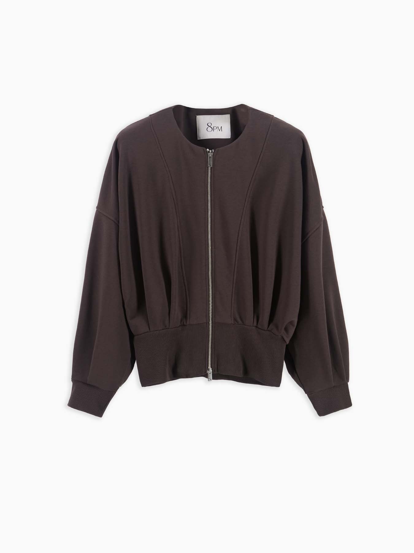 Edimburgo Cardigan Fondente women 8pm - 1