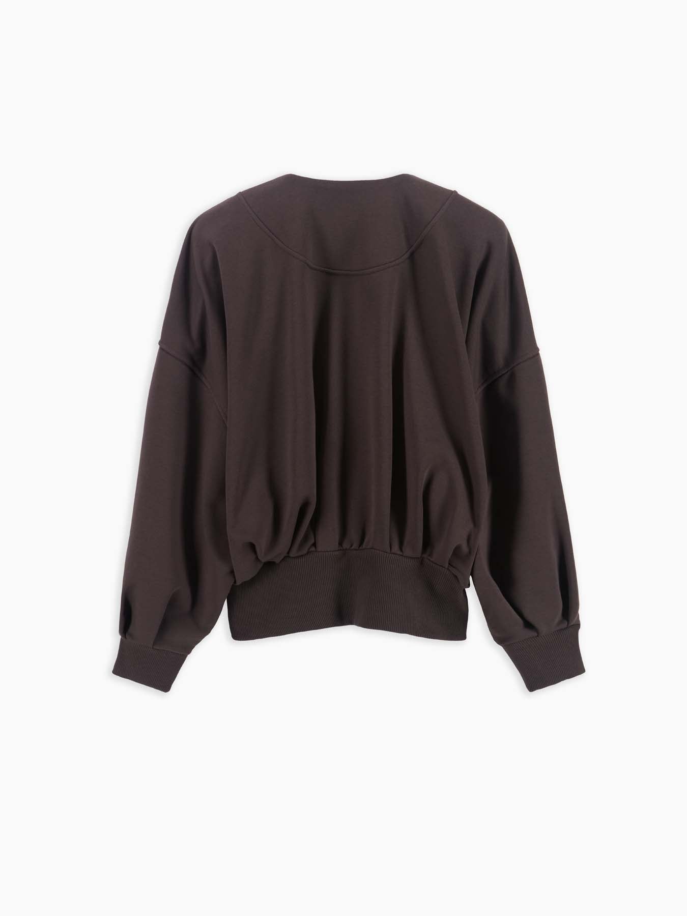 Edimburgo Cardigan Fondente women 8pm - 2