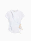 Taipei T-shirt Bianco Ottico women 8pm - 2