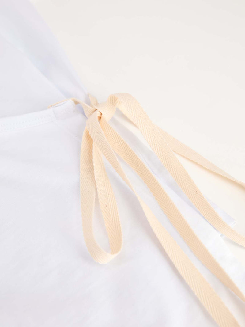 Taipei T-shirt Bianco Ottico women 8pm - 4