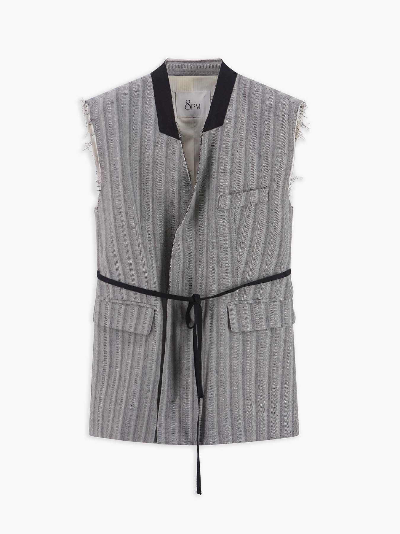 Lubiana Gilet Grigio women 8pm - 2