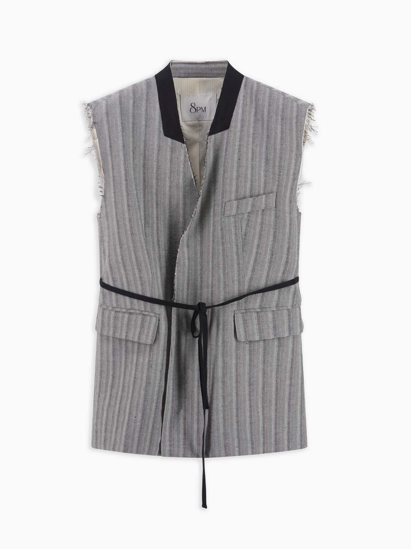Lubiana Gilet Grigio women 8pm - 2
