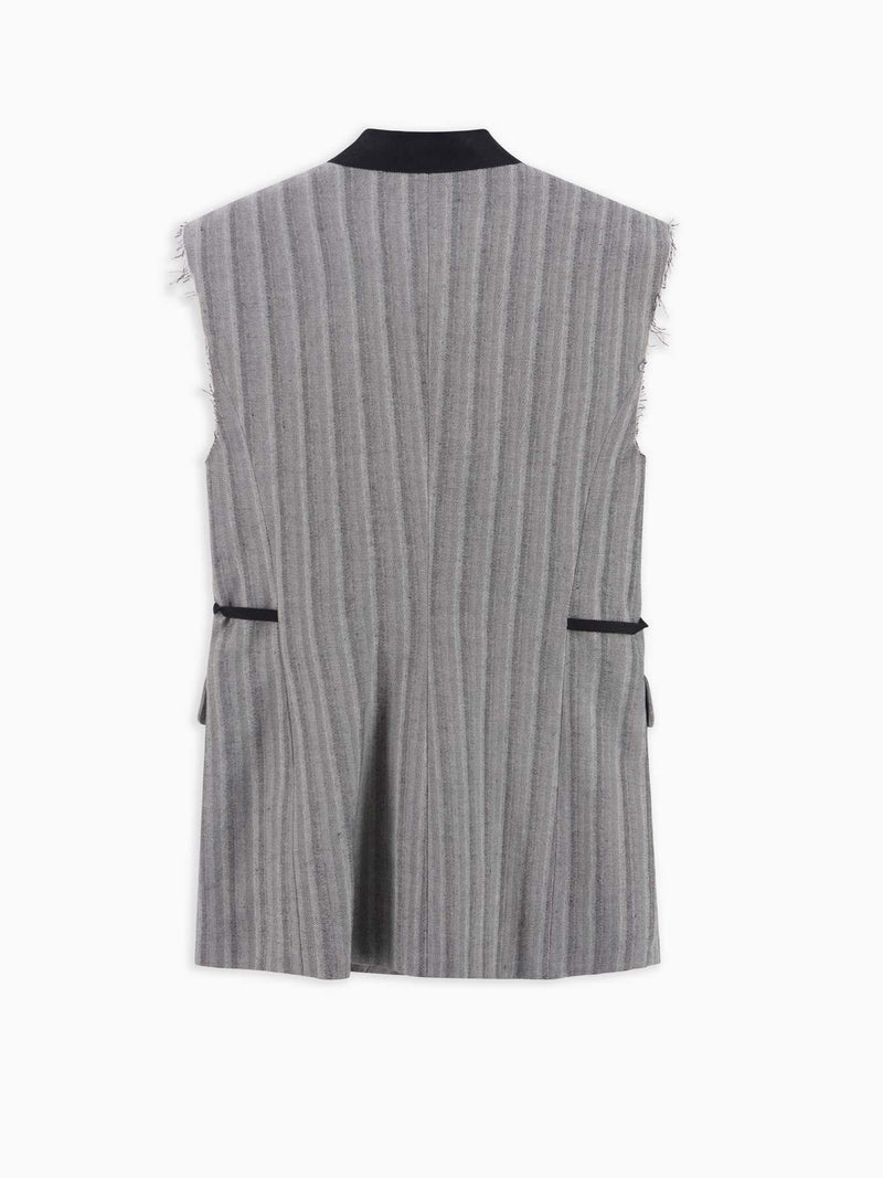 Lubiana Gilet Grigio women 8pm - 3