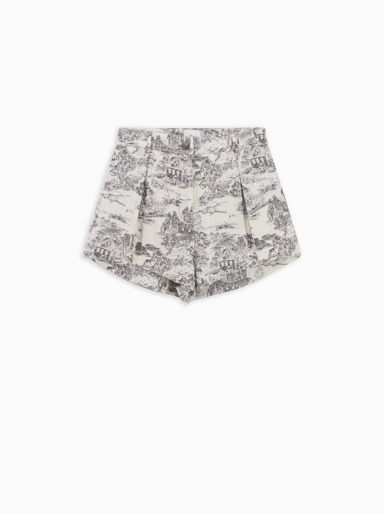 Copenaghen Short Grigio women 8pm - 1