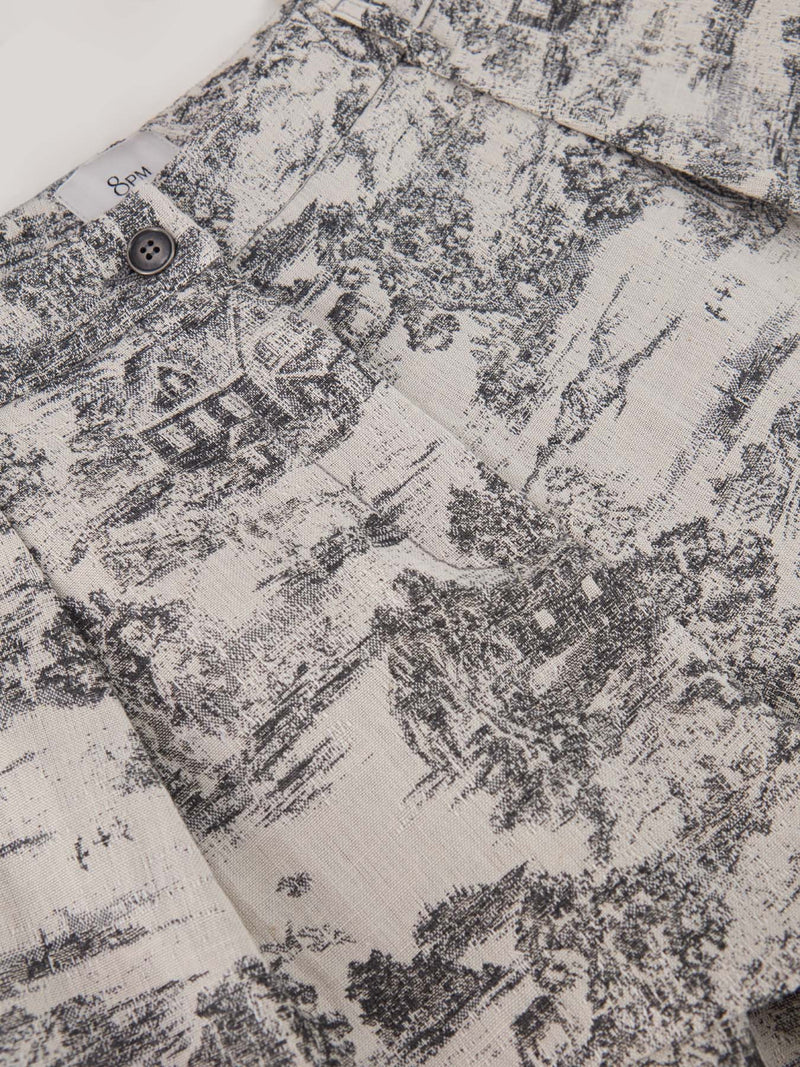 Copenaghen Short Grigio women 8pm - 3