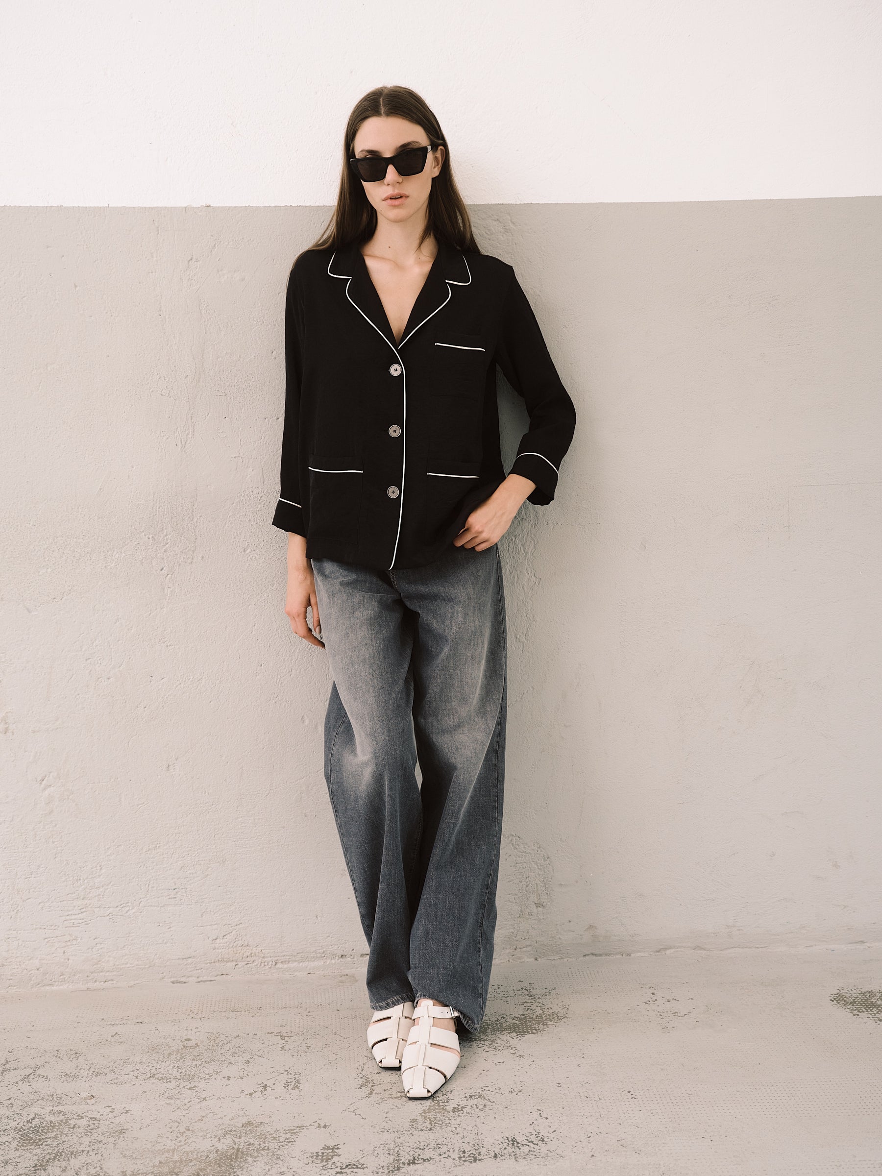 Ginevra Pantalone Grigio women 8pm - 2