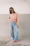 Ginevra-to Iridescent Blue Pants women 8pm - 3