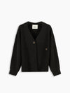 Calla Cardigan Grigio Mel. Scuro women 8pm - 2