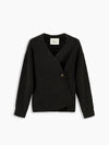 Calla Cardigan Grigio Mel. Scuro women 8pm - 3