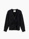 Calla Cardigan Grigio Mel. Scuro women 8pm - 4