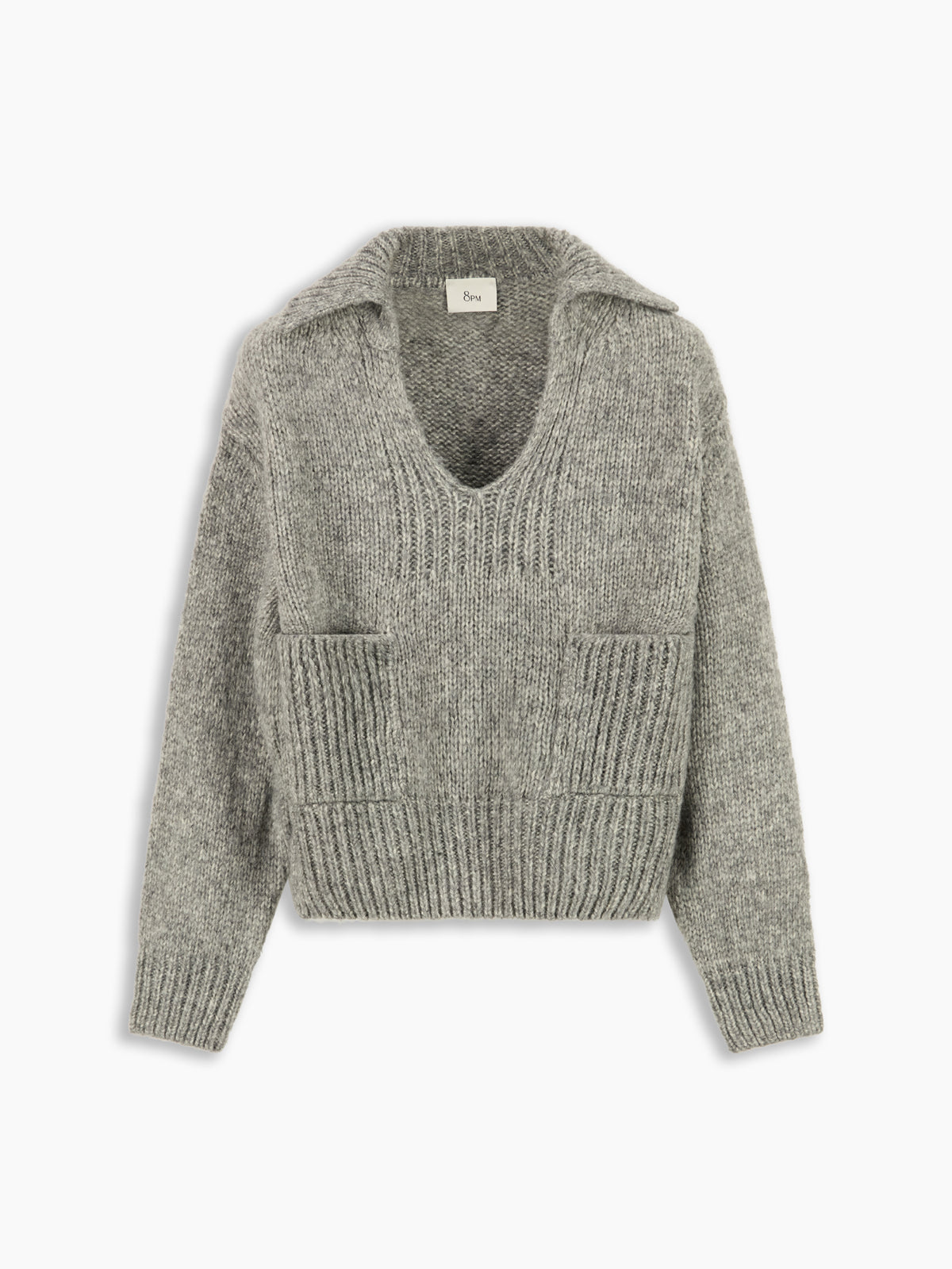 Birch Maglia Grigio Mel.chia. donna 8pm - 3