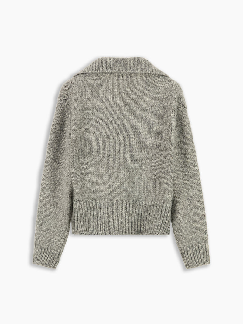 Birch Maglia Grigio Mel.chia. donna 8pm - 4