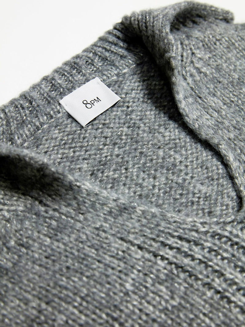 Birch Maglia Grigio Mel.chia. donna 8pm - 5