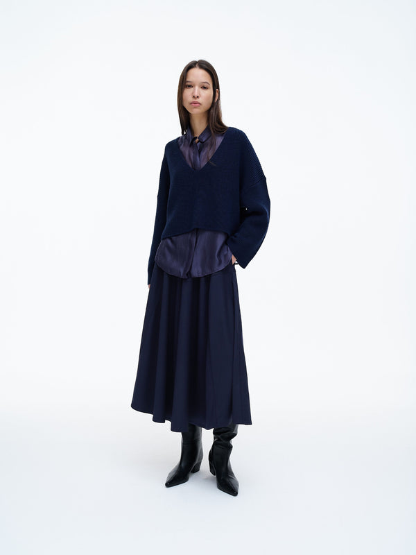 Caprifole Maglia Blue Navy donna 8pm
