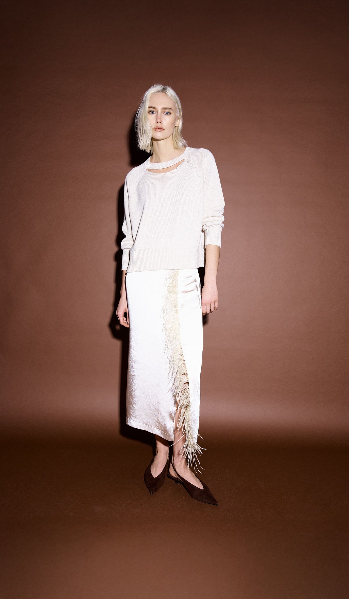 Bluebell Maglia Off White donna 8pm - 1
