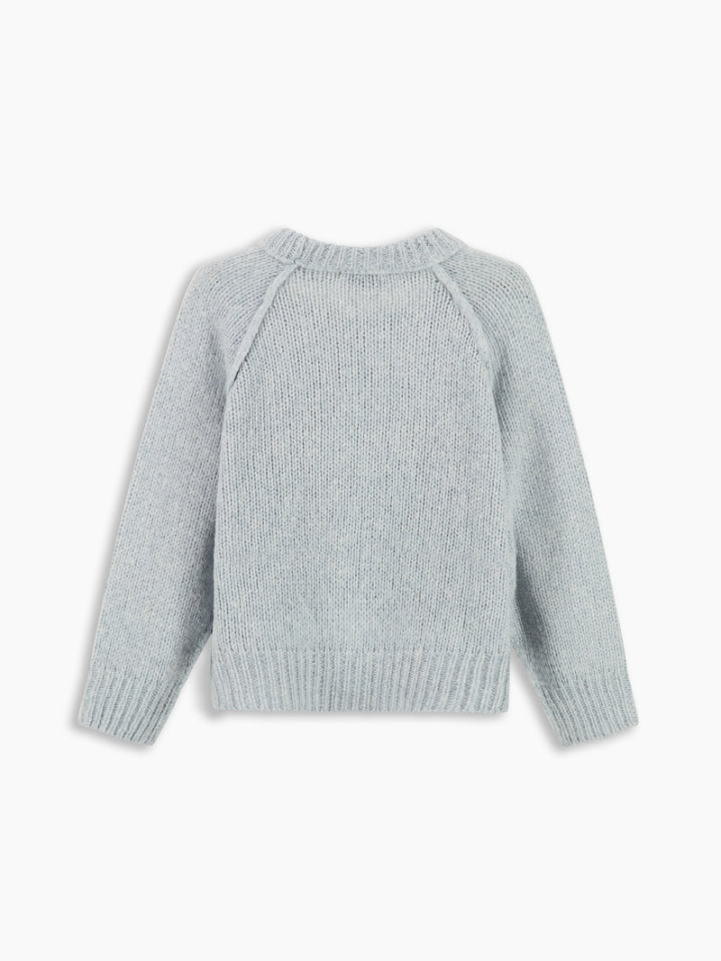 Bluebell-a Maglia Azzurro Polvere donna 8pm - 3