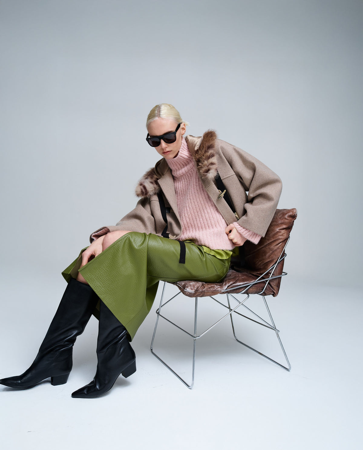 Lilac Gonna Martini Olive donna 8pm - 2