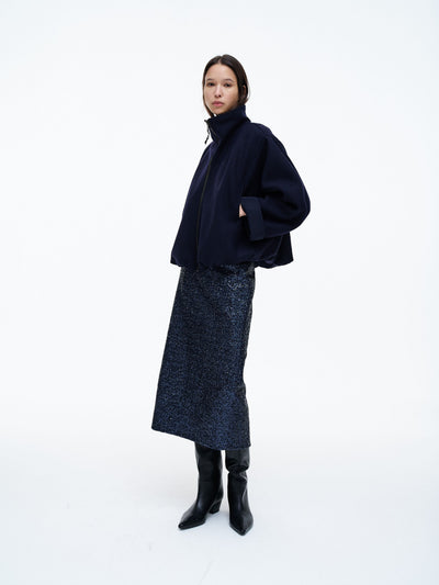 Shiori Gonna Blue Navy - S
