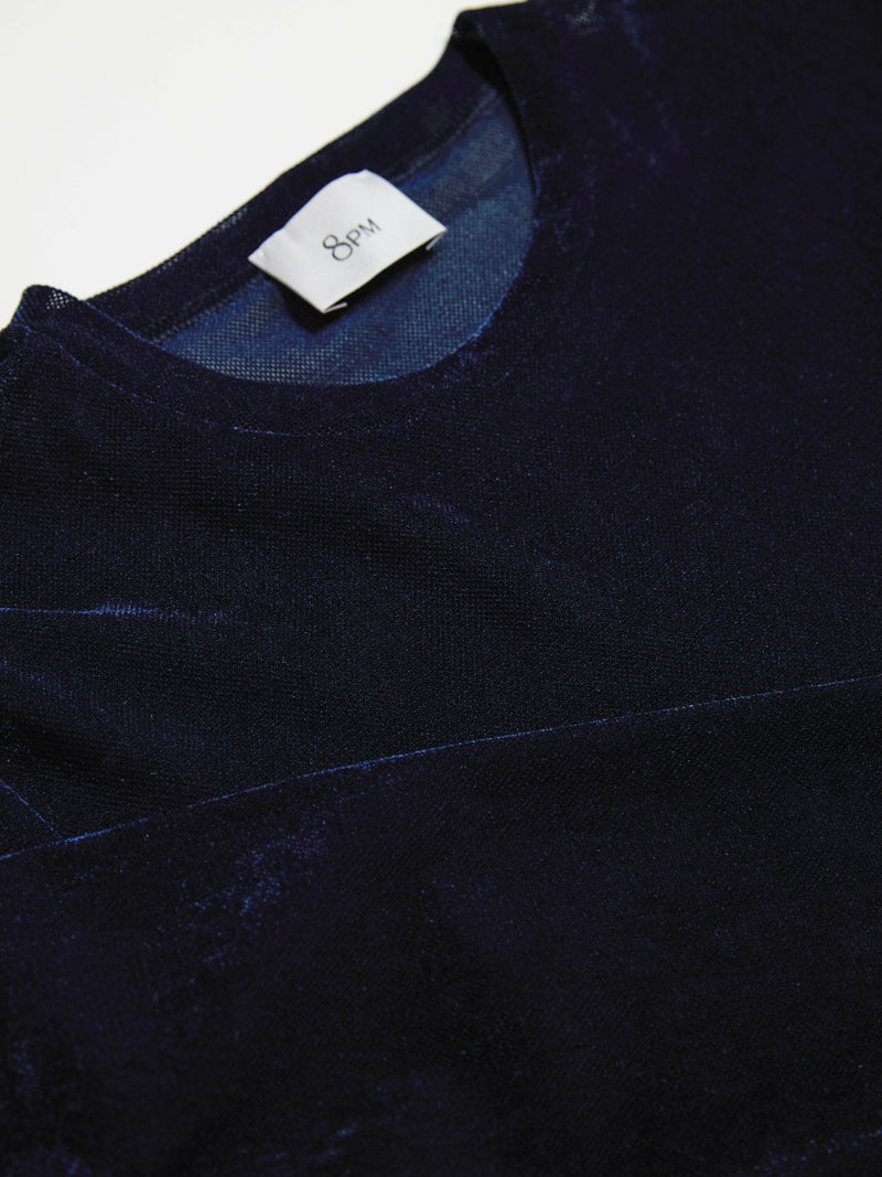 Protea T-shirt Blue Navy women 8pm - 3
