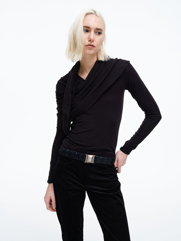 Petal T-shirt Nero donna 8pm